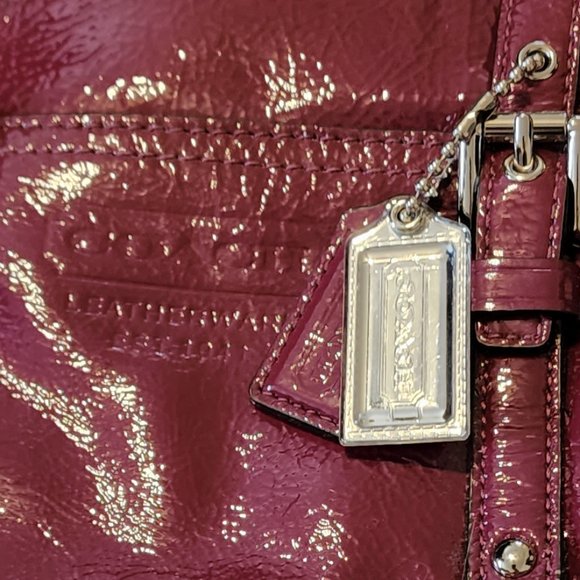 Coach bag burgandy - Picture 2 of 5